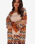 Amber Chevron 3-in-1 Linen Blend Set