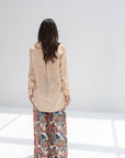 Paradise Plume Linen Blend Co-ord Set