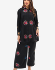 Floral Medallion Cotton Mix Co-ord Set