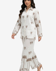 Golden Oasis Linen Blend Co-ord Set