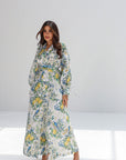 Lemon Orchard Linen Blend Co-ord Set