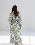 Lemon Orchard Linen Blend Co-ord Set
