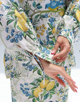 Lemon Orchard Linen Blend Co-ord Set