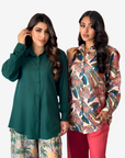 Tayr – Paradiesvogel Mix & Match Leinen-Co-Ord-Set