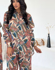 Tropical Aviary Linen Blend Set
