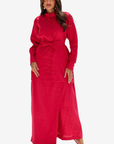 Ruby Essence Linen Blend Co-ord Set