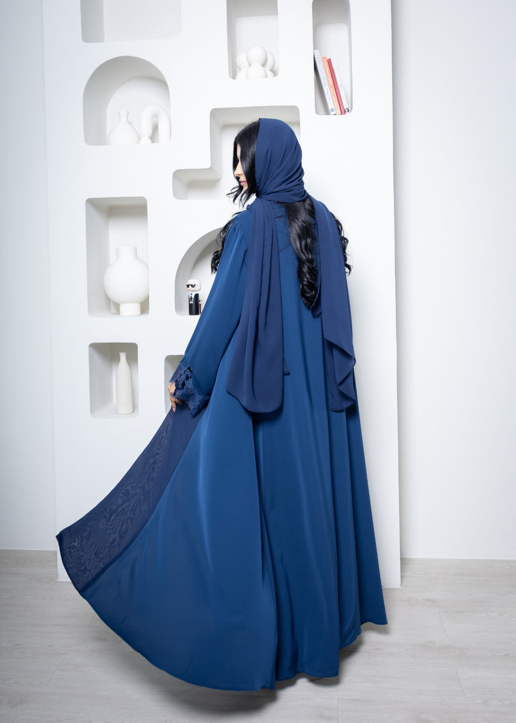 Abaya 104 Navy Blue