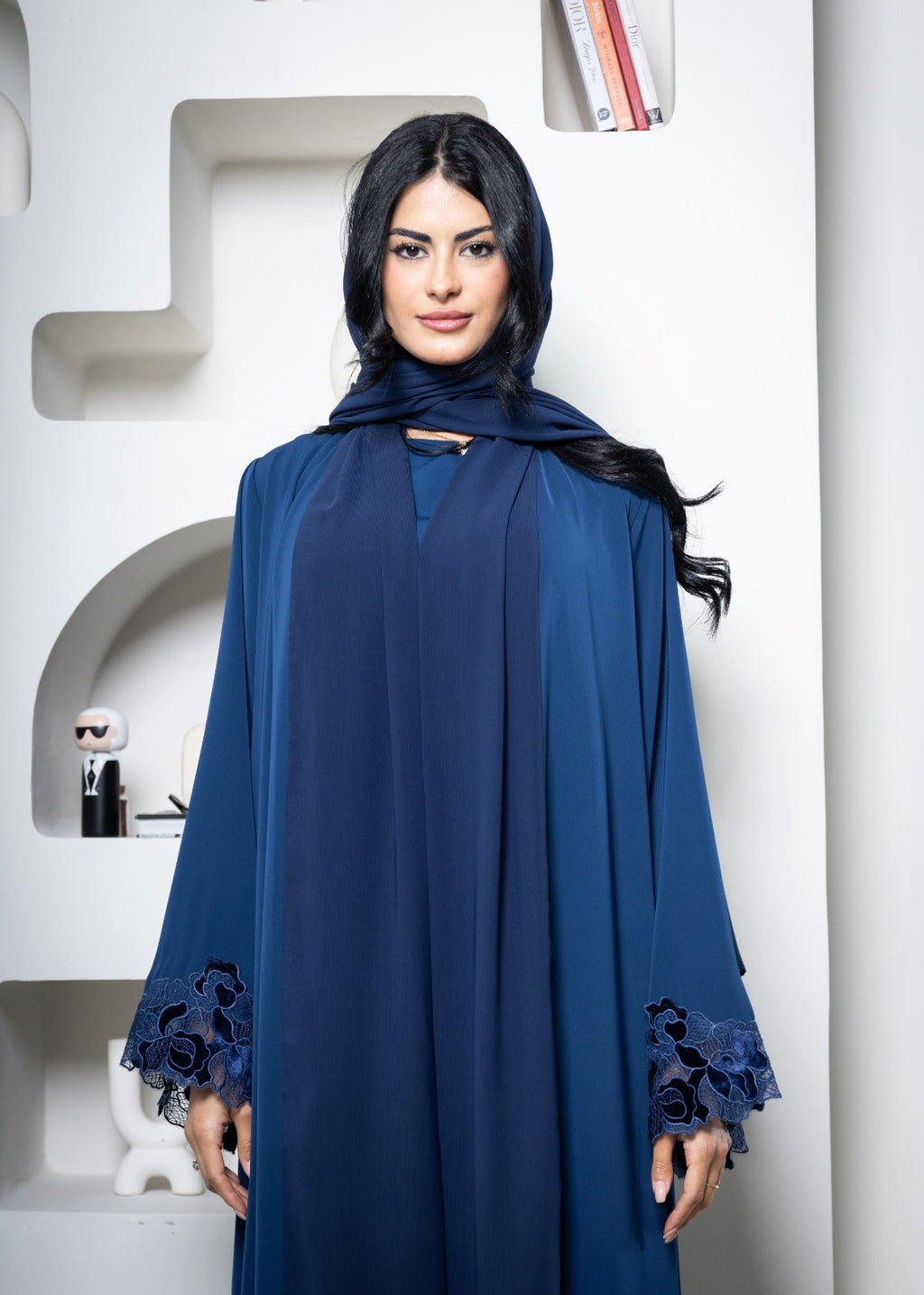 Abaya 104 Navy Blue