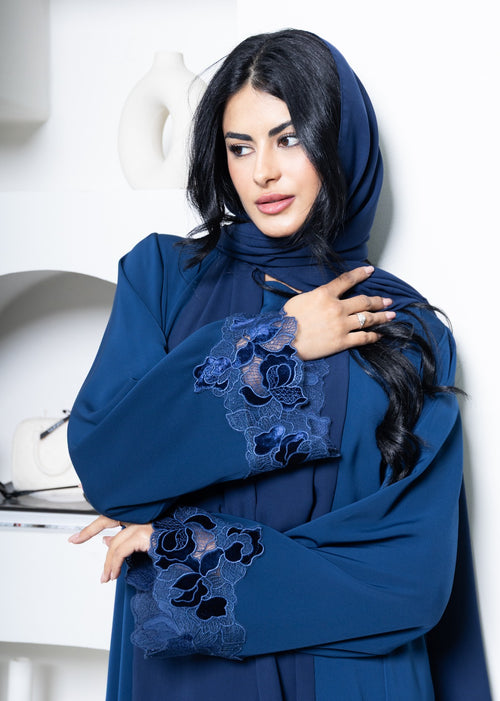 Abaya 104 Navy Blue