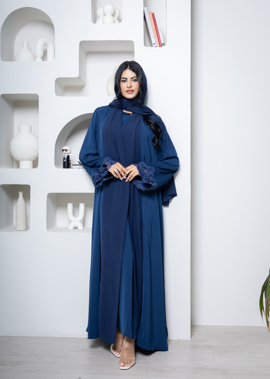 Abaya 104 Navy Blue