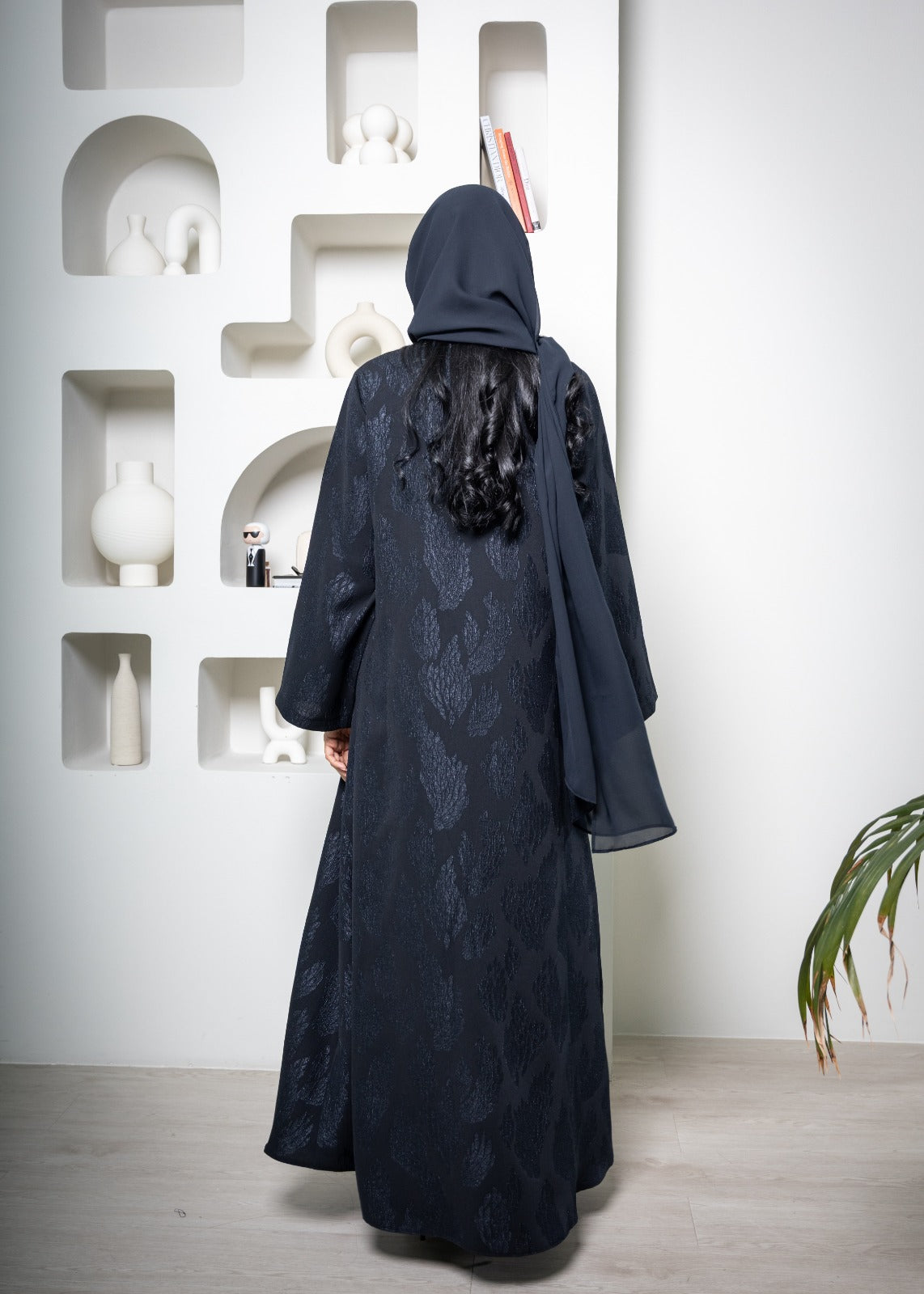 Abaya 109 Navy Blue
