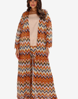 Amber Chevron 3-in-1 Linen Blend Set