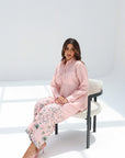 Botanical Print Linen Blend Co-Ord Set