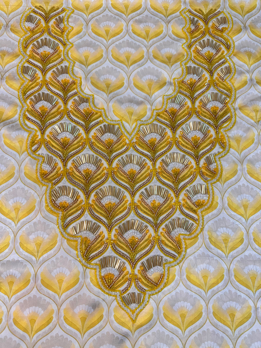 Wafa - F103 - Jacquard Silk Mukhawar