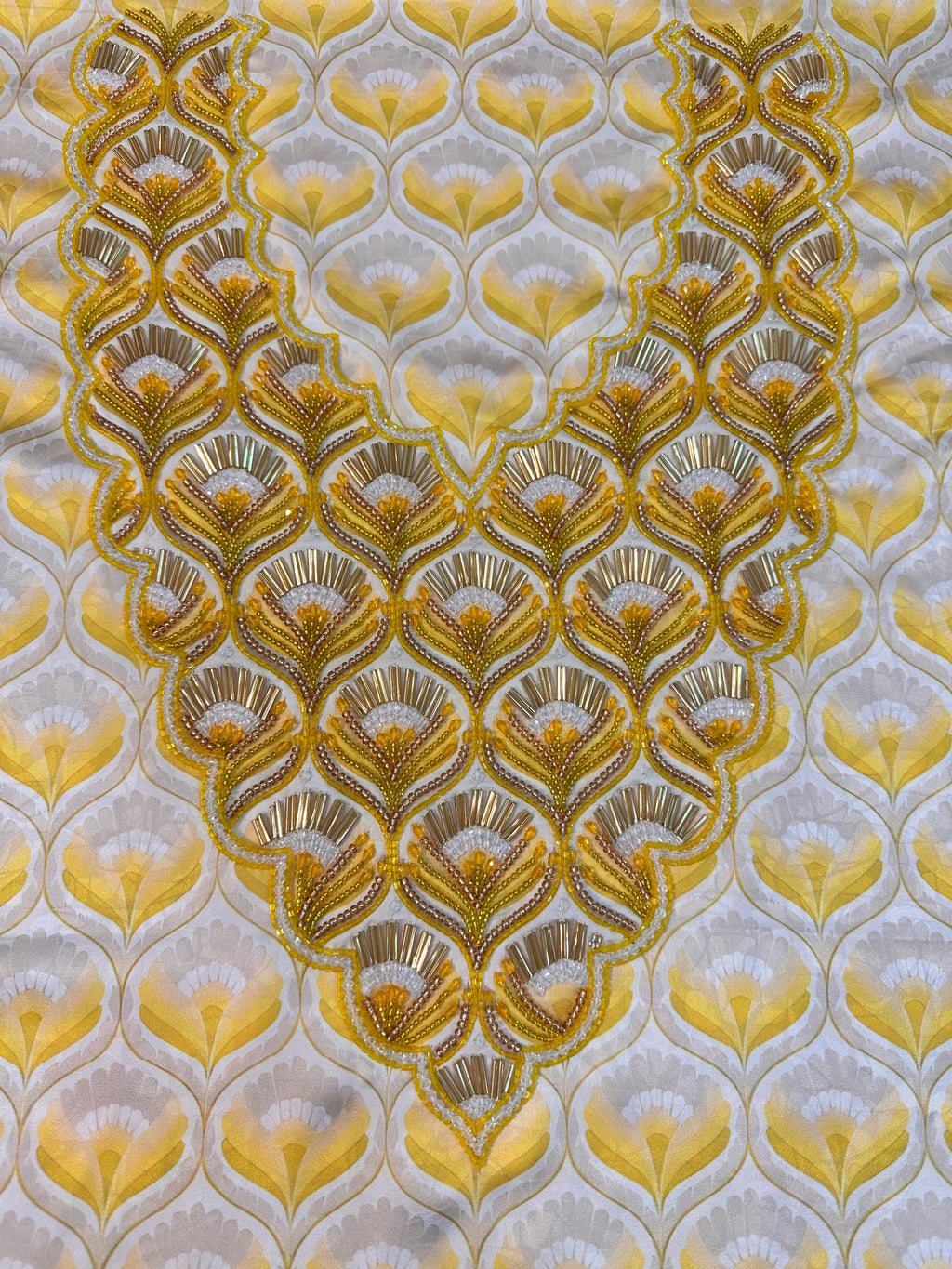 Wafa - F103 - Jacquard Silk Mukhawar
