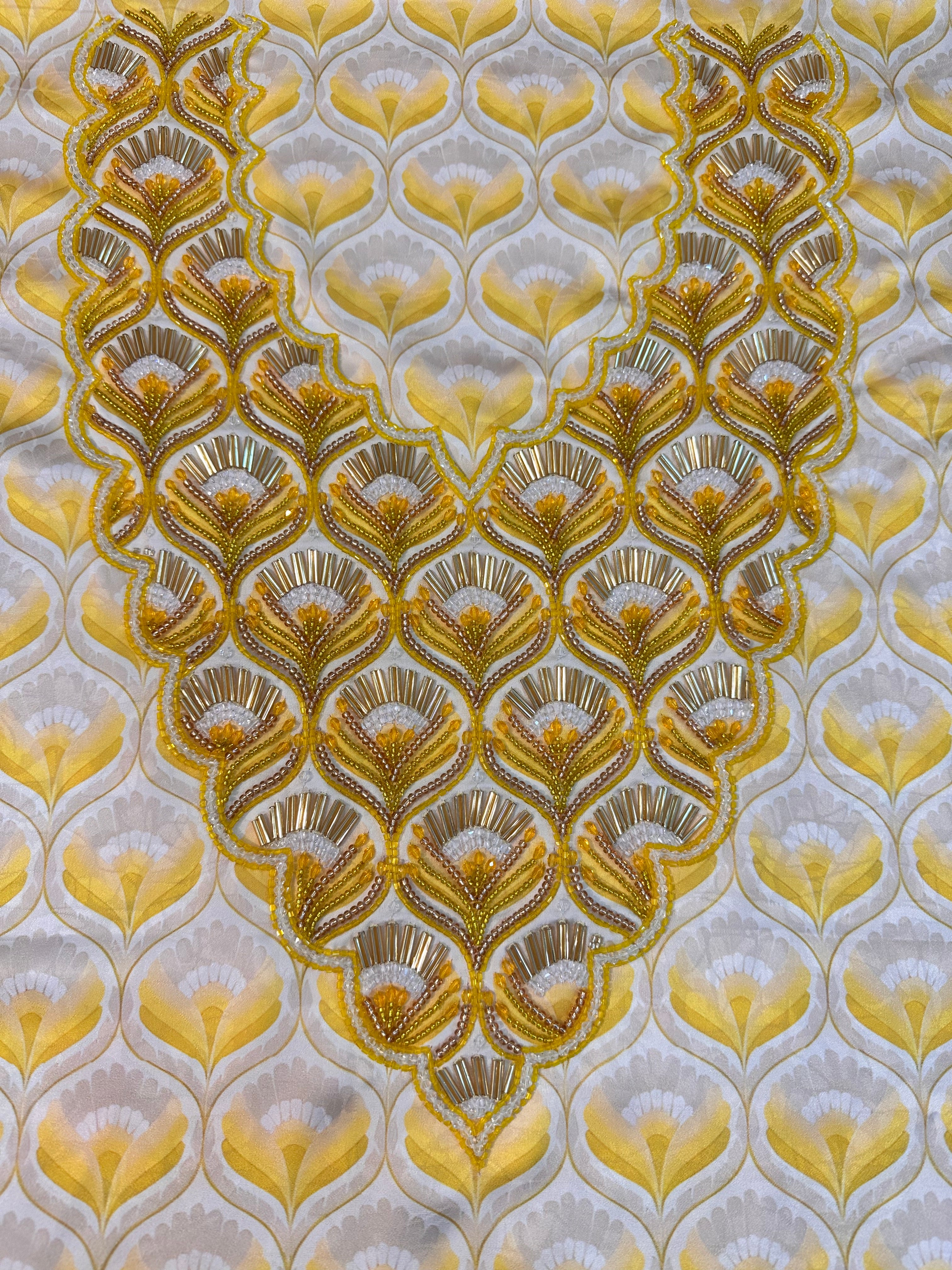 Wafa - F103 - Jacquard Silk Mukhawar