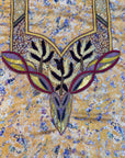 Alma - F105 - Yellow Silk Mukhawar