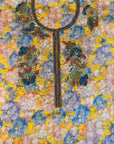 Haya - F108 - Floral Jacquard Silk Mukhawar