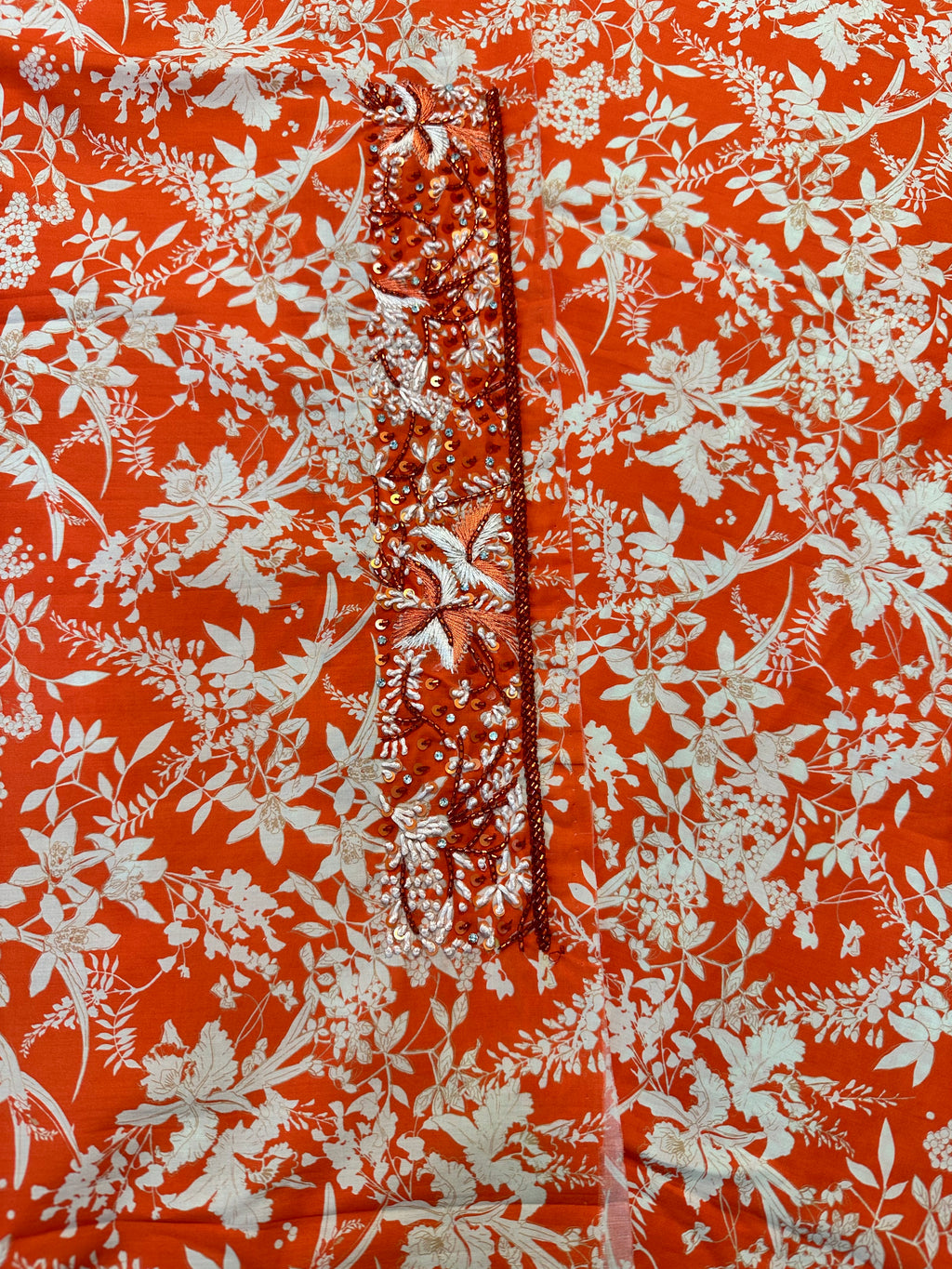 Nadia - F118 - Red Cotton Mukhawar