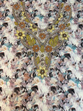 Noor - F122 - Digital Cotton Satin Mukhawar