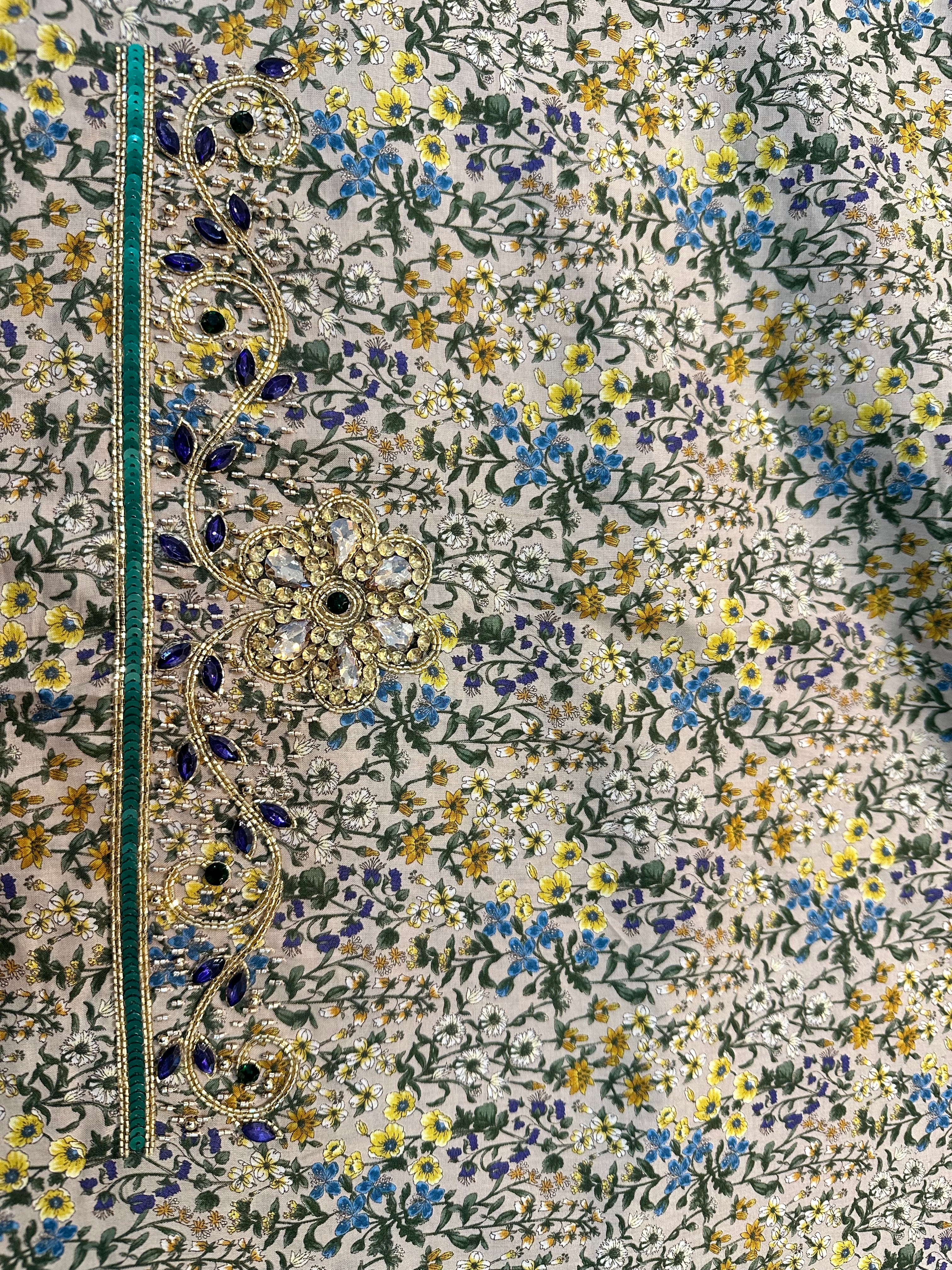 Hana - F152 - Japanese Printed Cotton Mukhawar