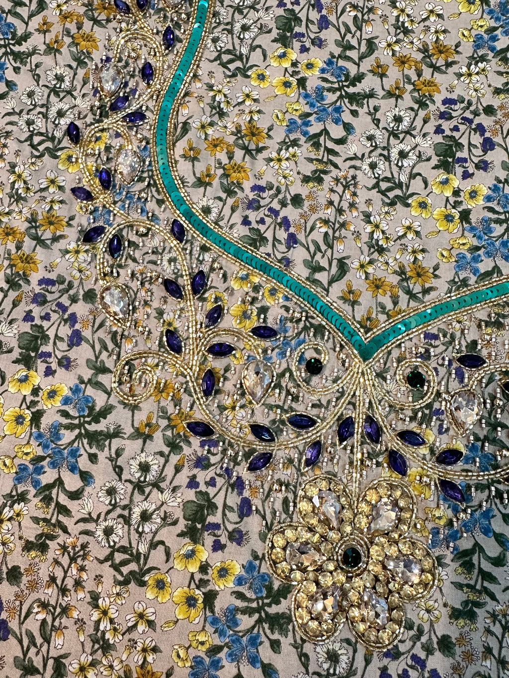 Hana - F152 - Japanese Printed Cotton Mukhawar