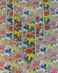 Floral Cotton Satin Mukhawar featuring premium unstitched cotton satin fabric with a vibrant multicolour floral print by Gharza Couture.