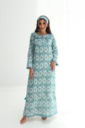 Dalal — L202 · Teal Arabesque
