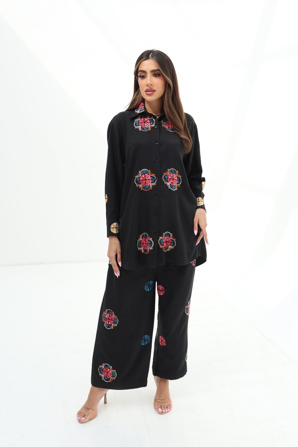 Summer Set — Medallion & Floral Print Co-ord Set
