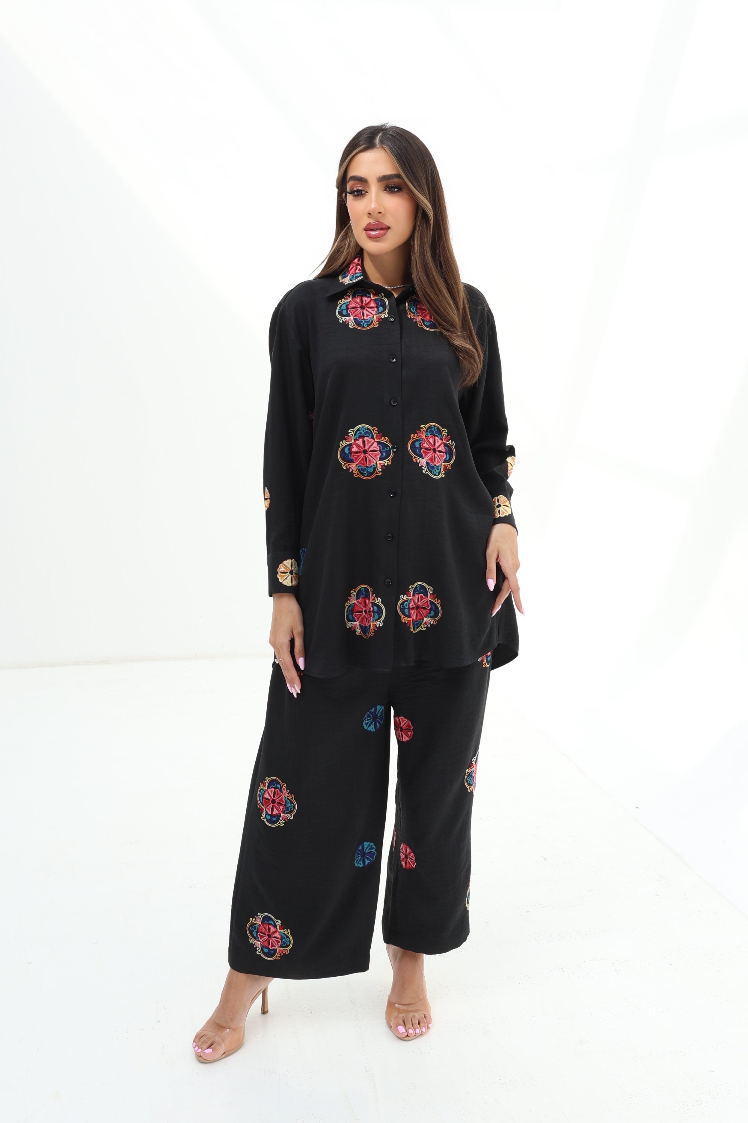 Summer Set — Medallion & Floral Print Co-ord Set