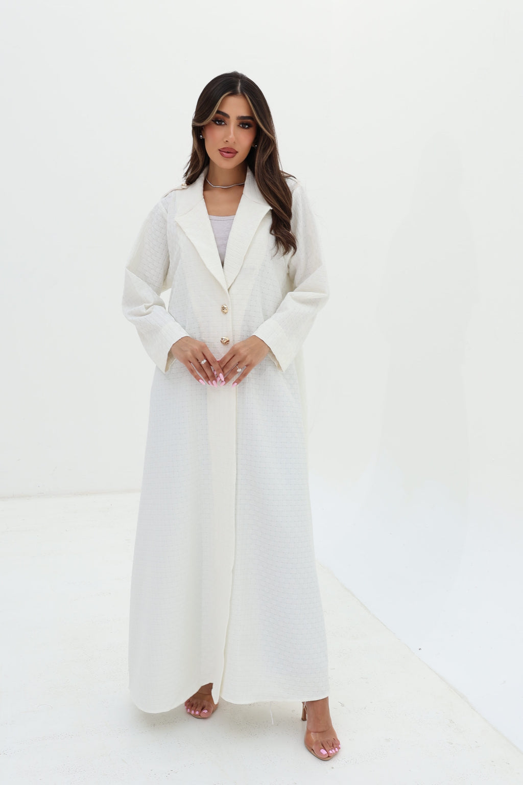 Nour — Blazer Lapel Abaya