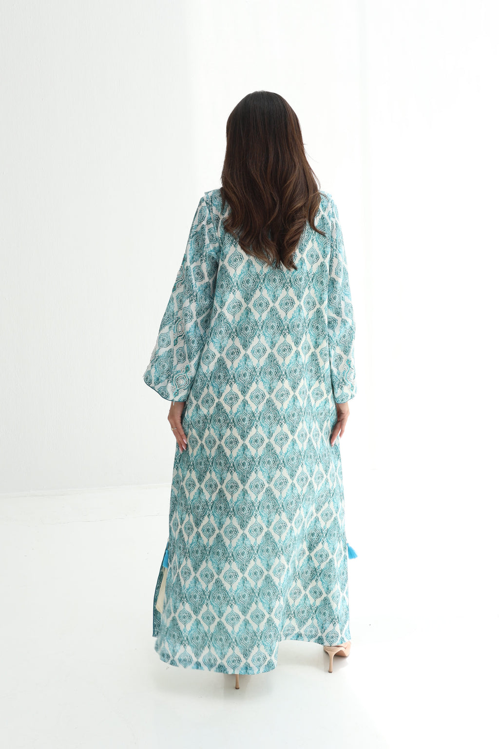 Dalal — L202 · Teal Arabesque