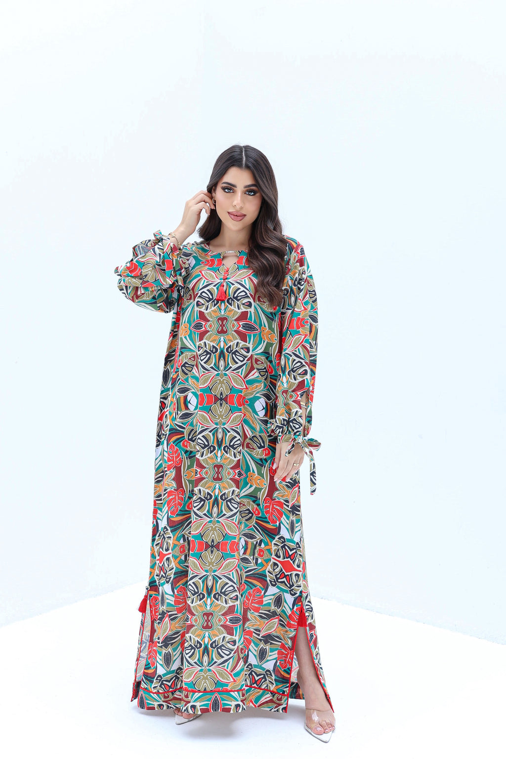 Zaina - L100 - Green Leaves