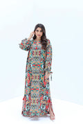 Zaina - L100 - Green Leaves