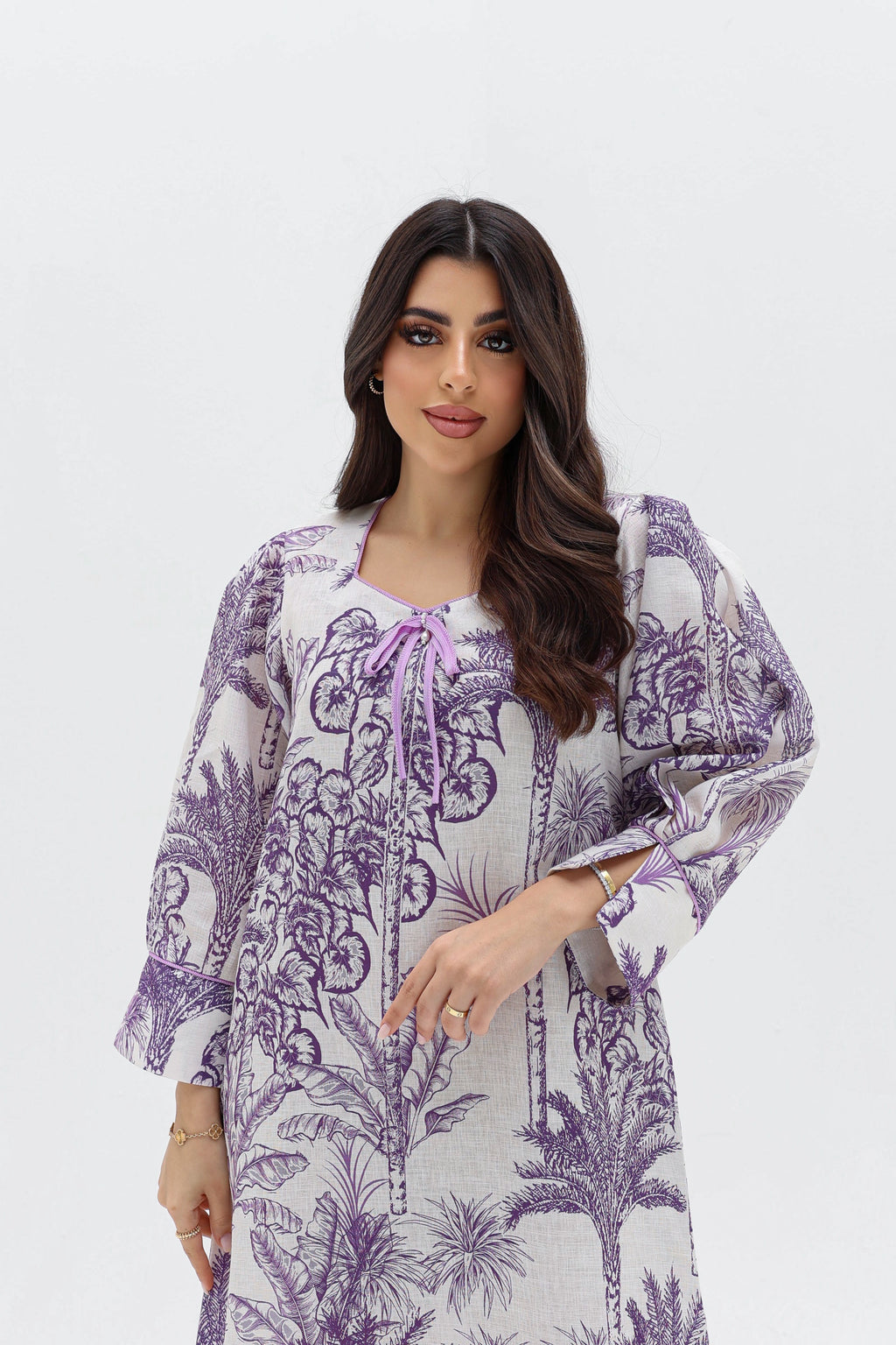 Ghalia - L104 - White Purple