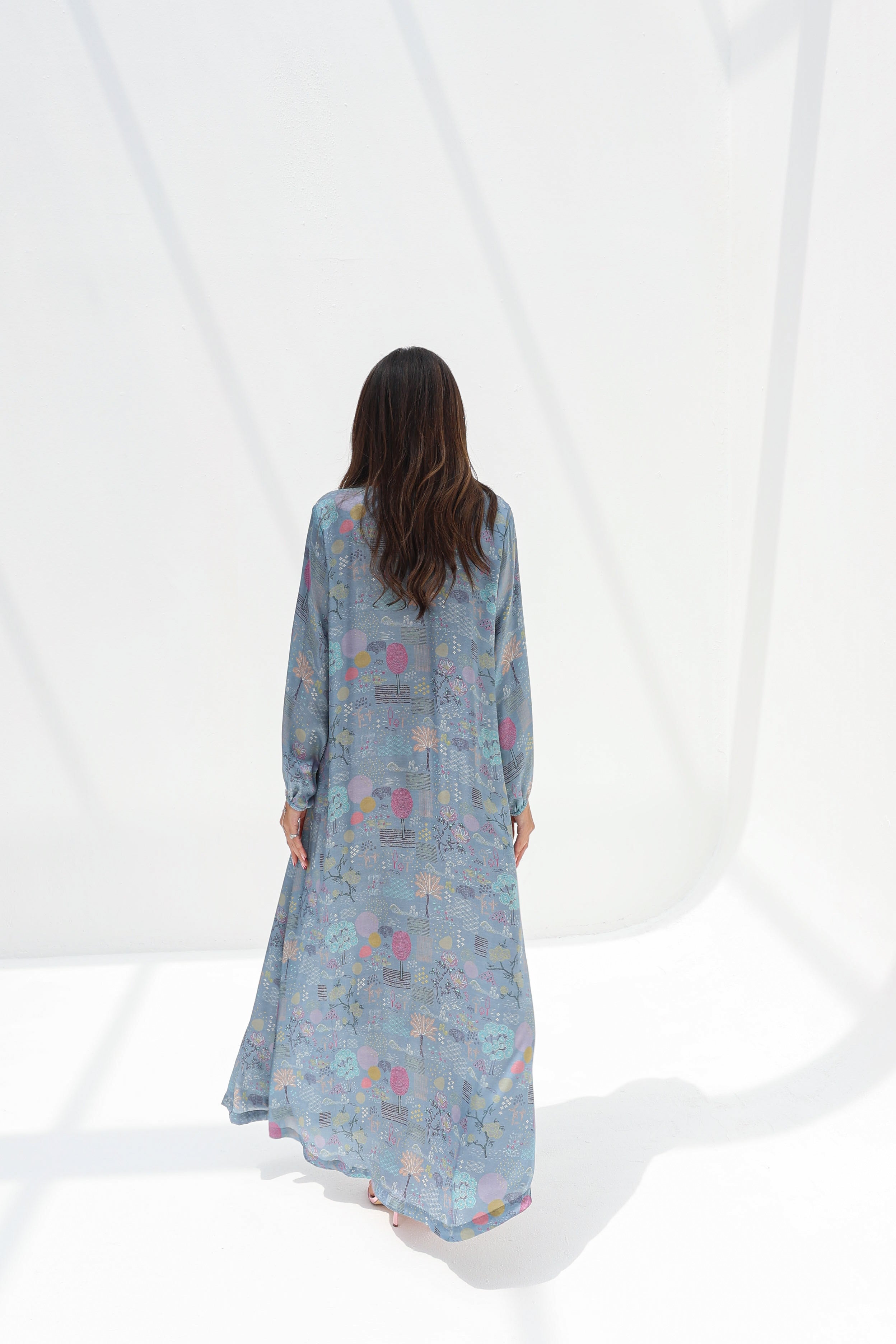 Sana - L121 - Blue Pleats