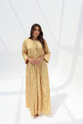 Dina - L123 - Yellow Pleats