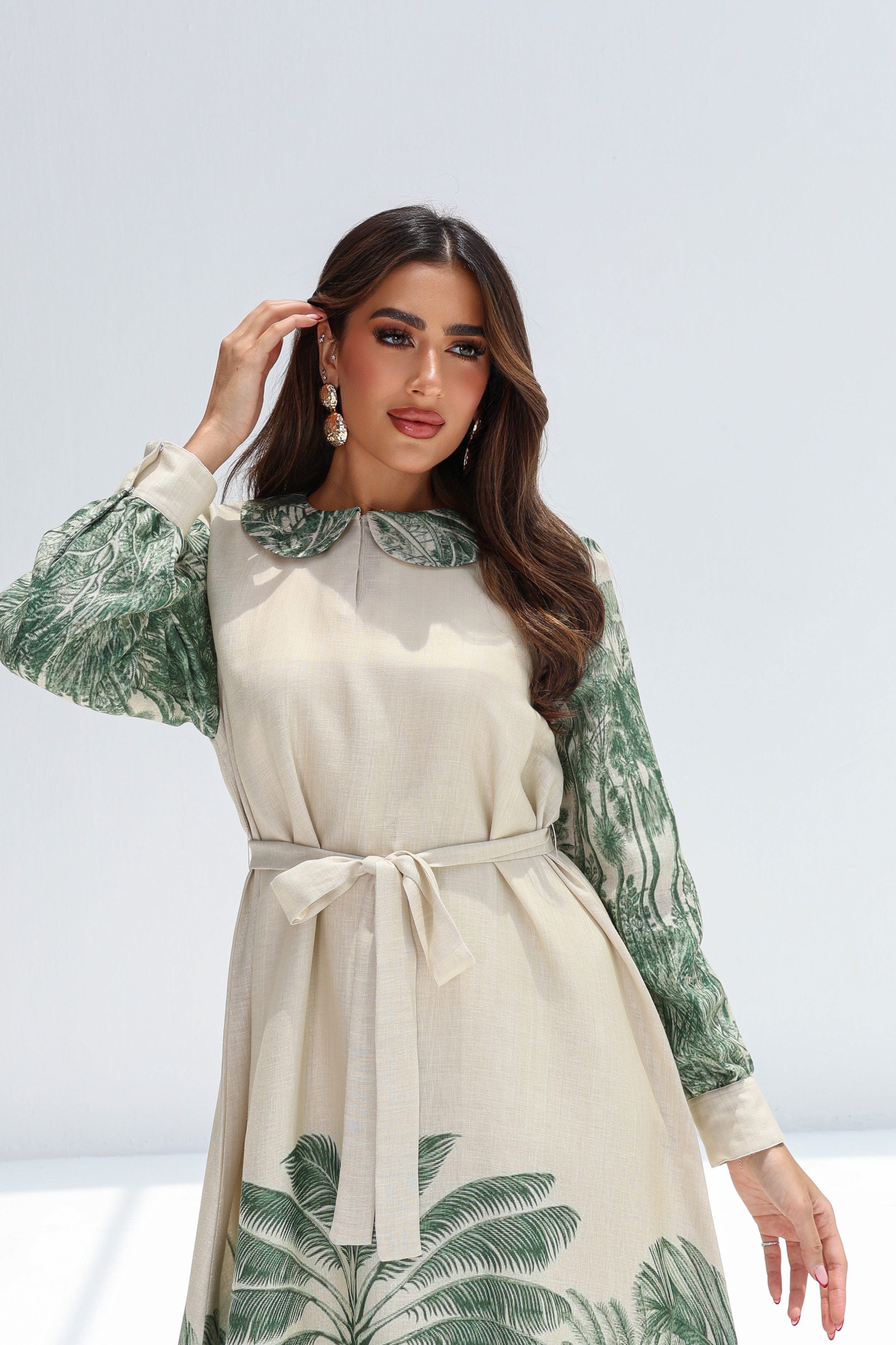 Leena - L141 - Green Palm