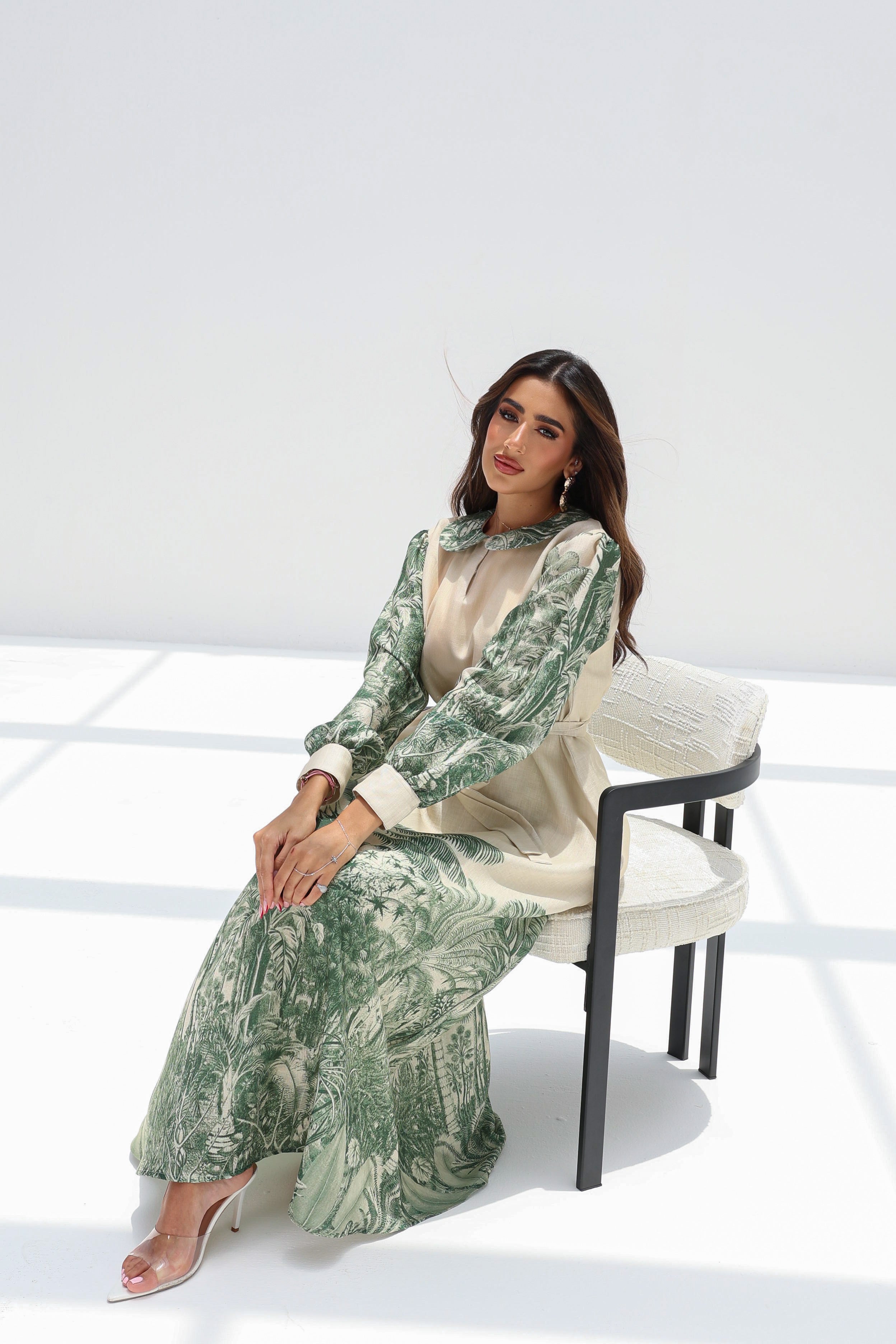 Leena - L141 - Green Palm