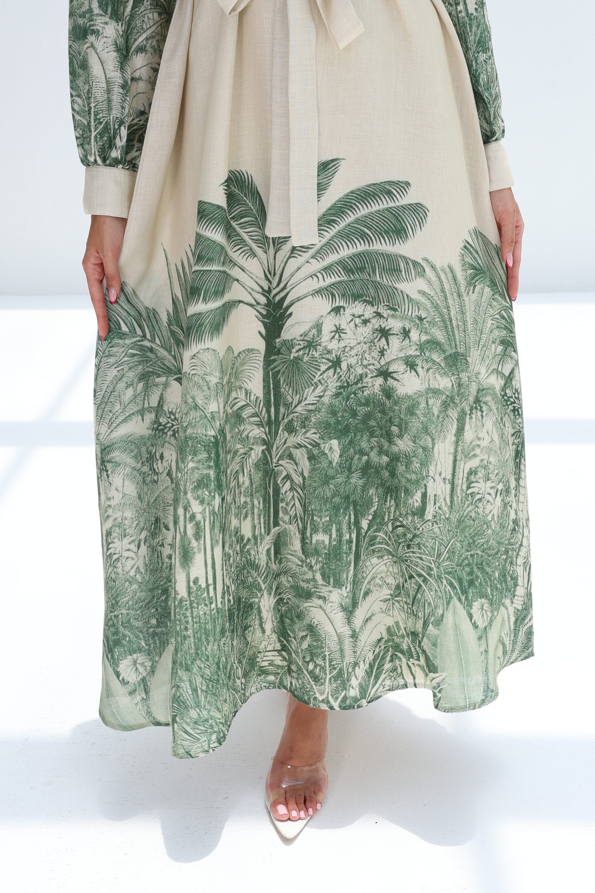 Leena - L141 - Green Palm