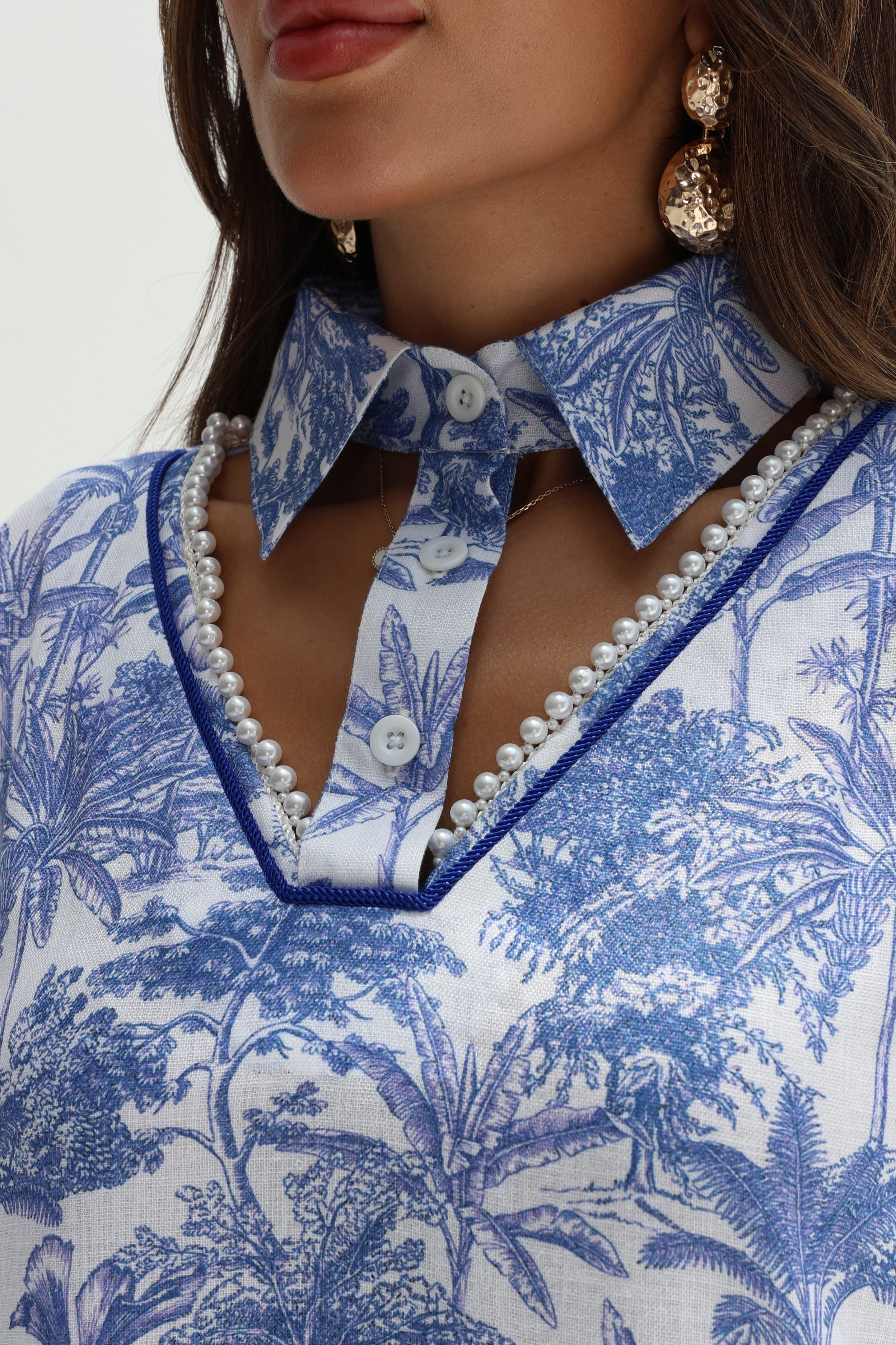 Hessa - L148 - Blue Purple/Orange