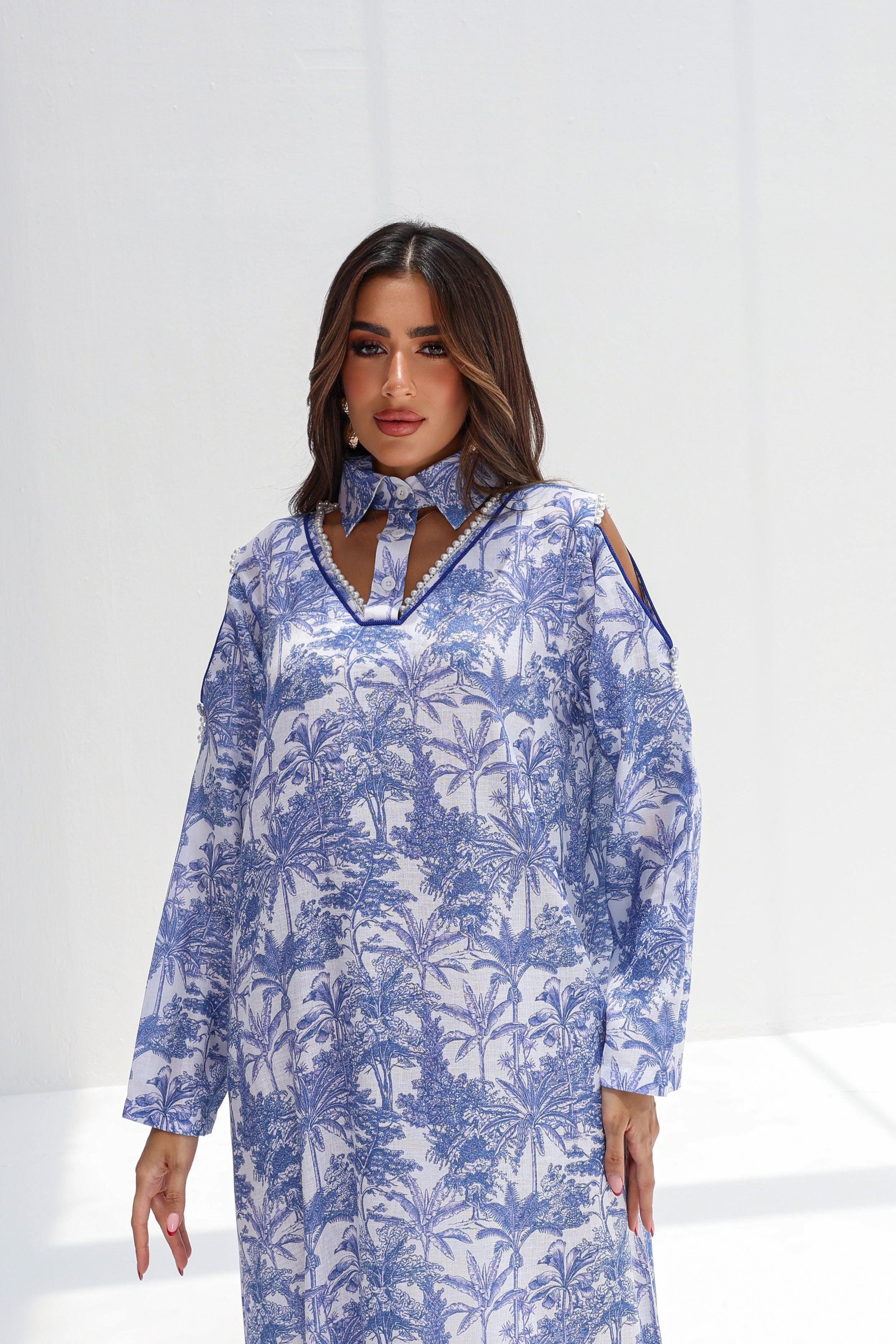 Hessa - L148 - Blue Purple/Orange