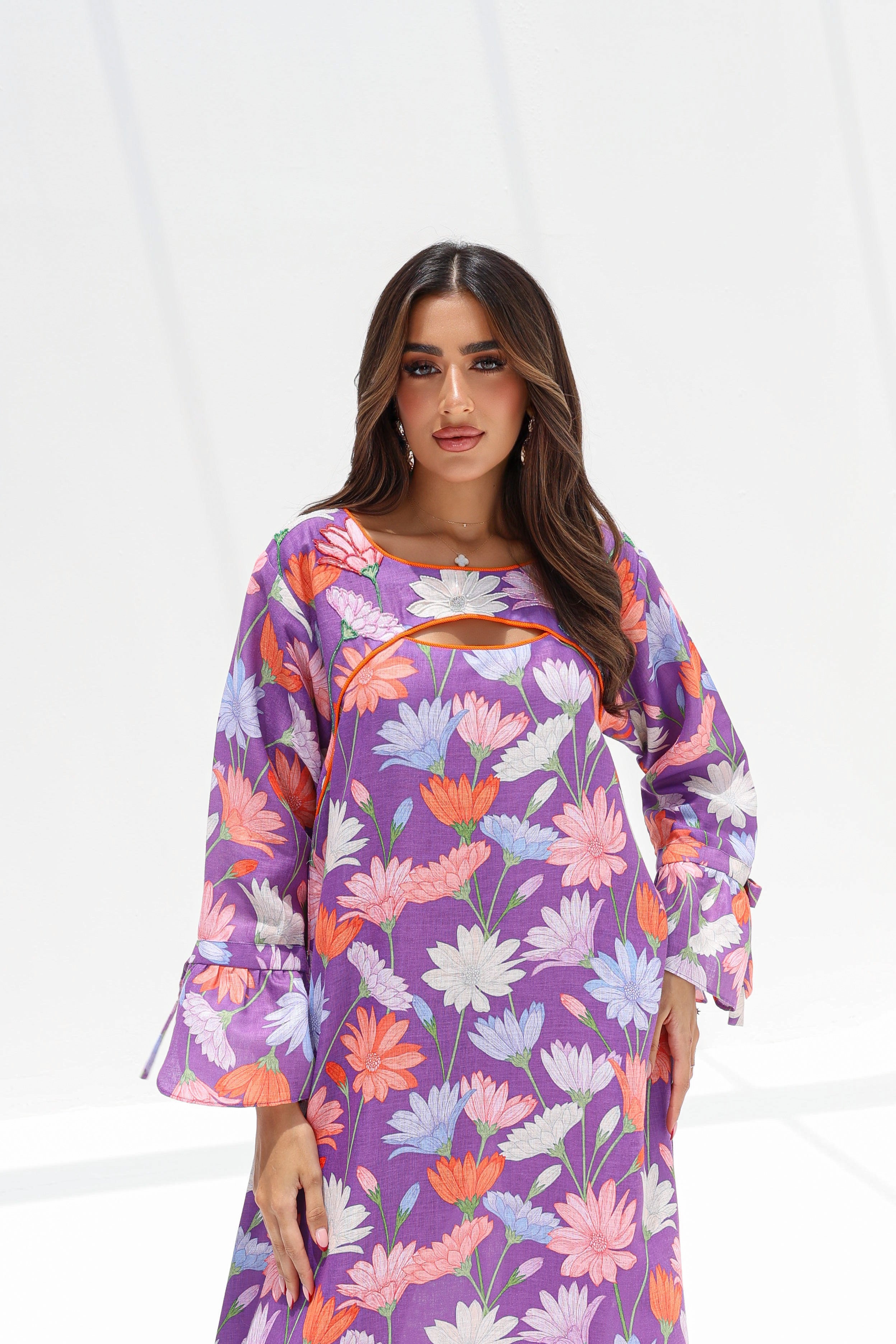Violet - L150 - Purple Floral
