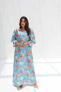 Zaina - L151 - Cyan Floral