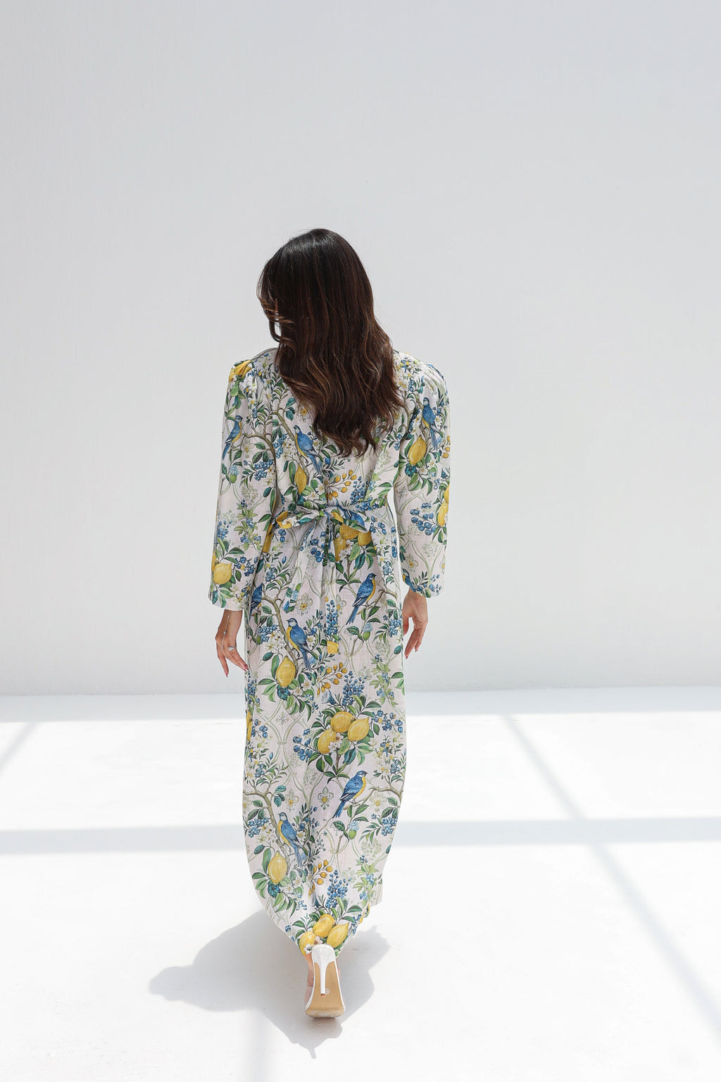 Citrine - L159 - Lemon Bird Embroid