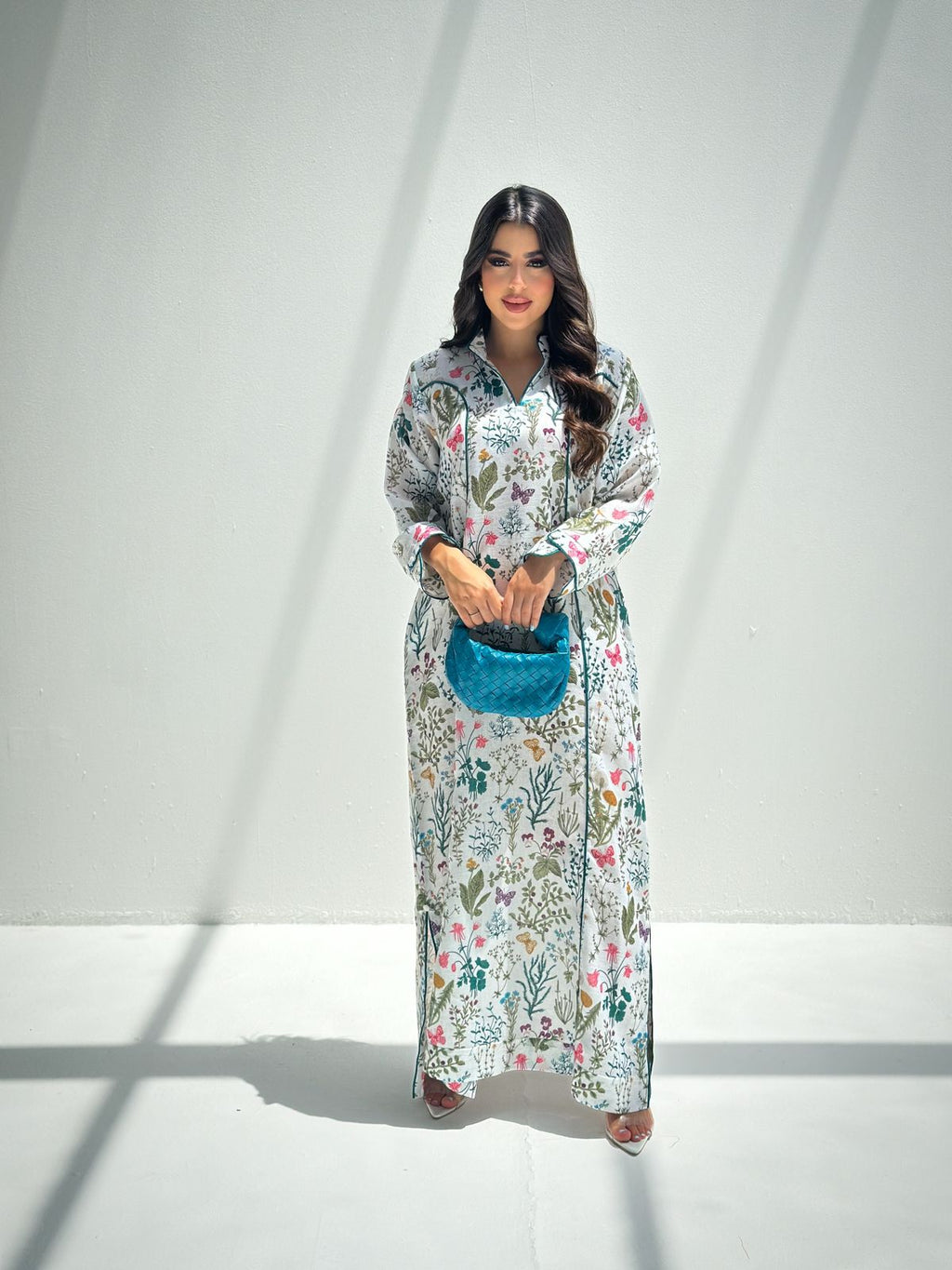 Maha - L66 - White Floral