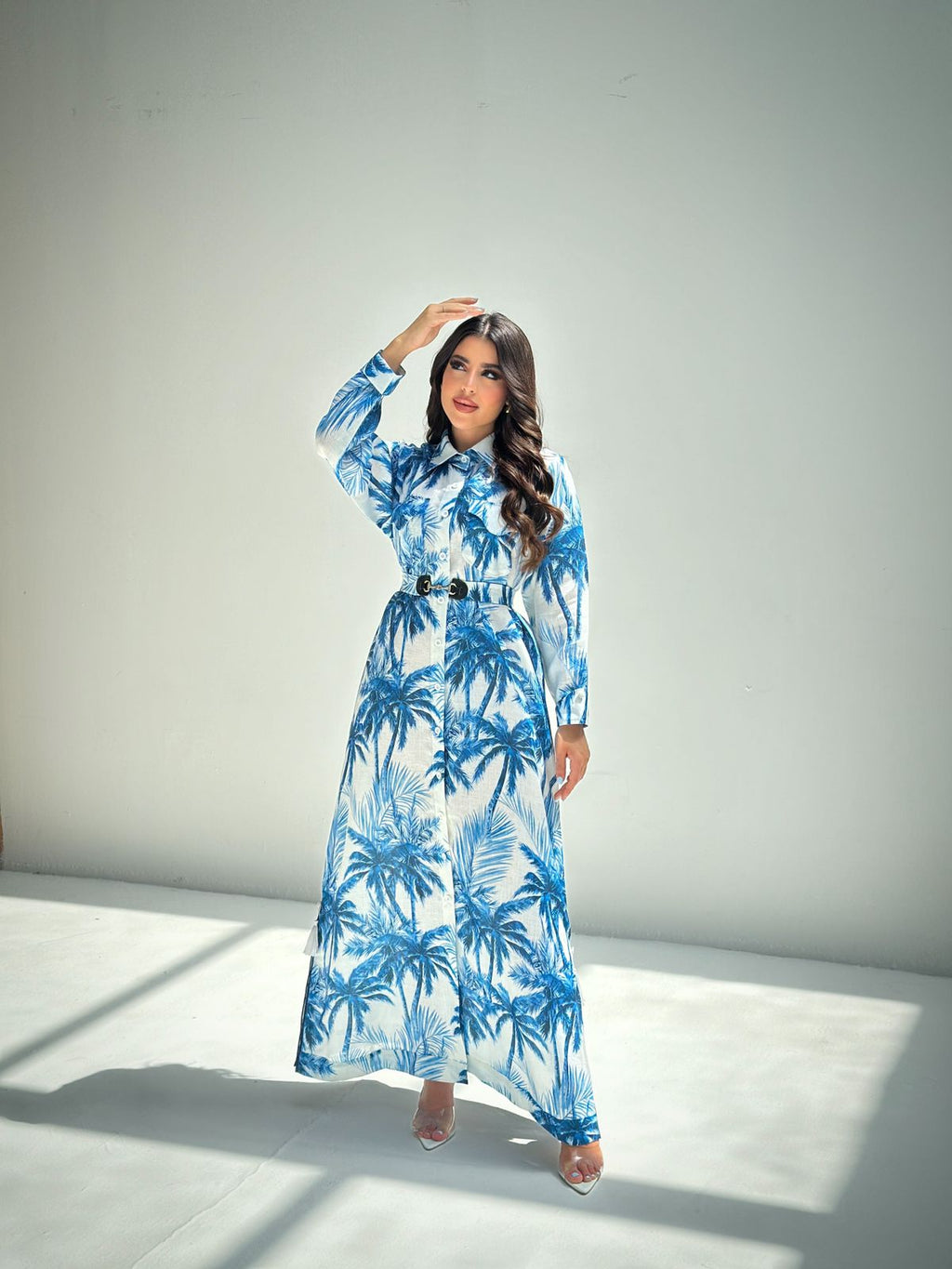 Rasha - L75 - Blue Palm