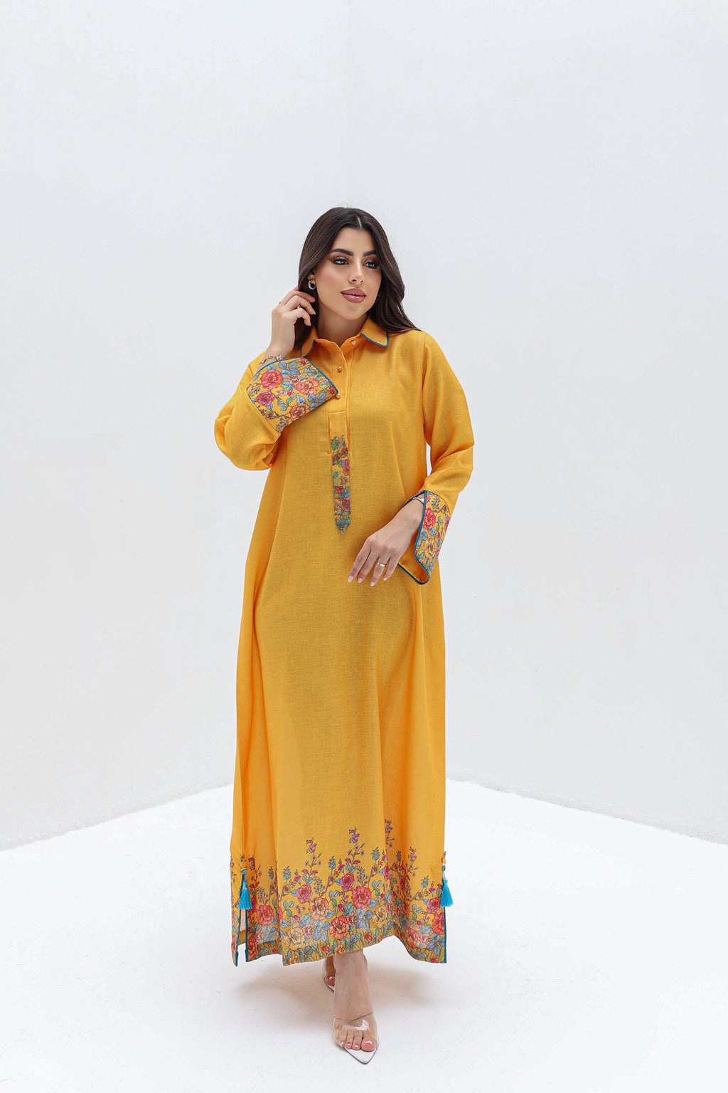 Shams - L84 - Mustard Rose