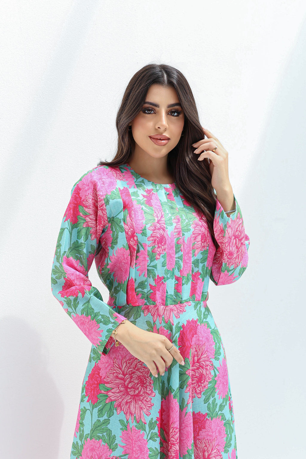 Lina - L90 - Zyanrosa Blüten