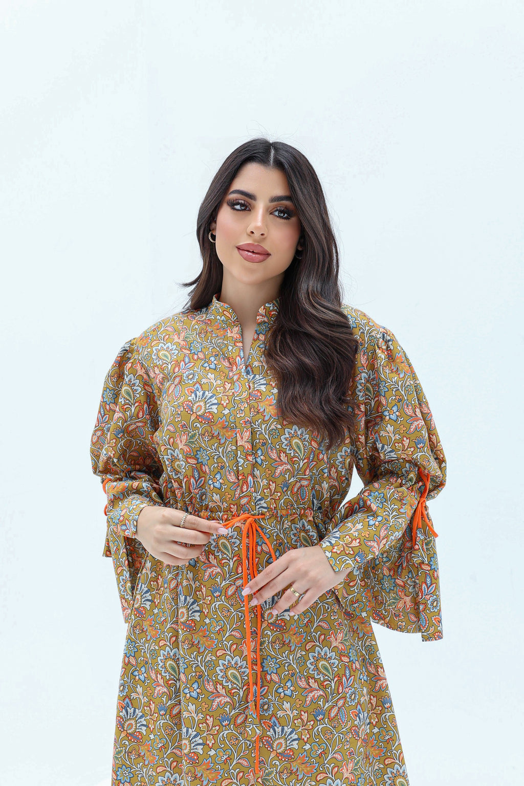 Hessa - L96 - Mustard Floral